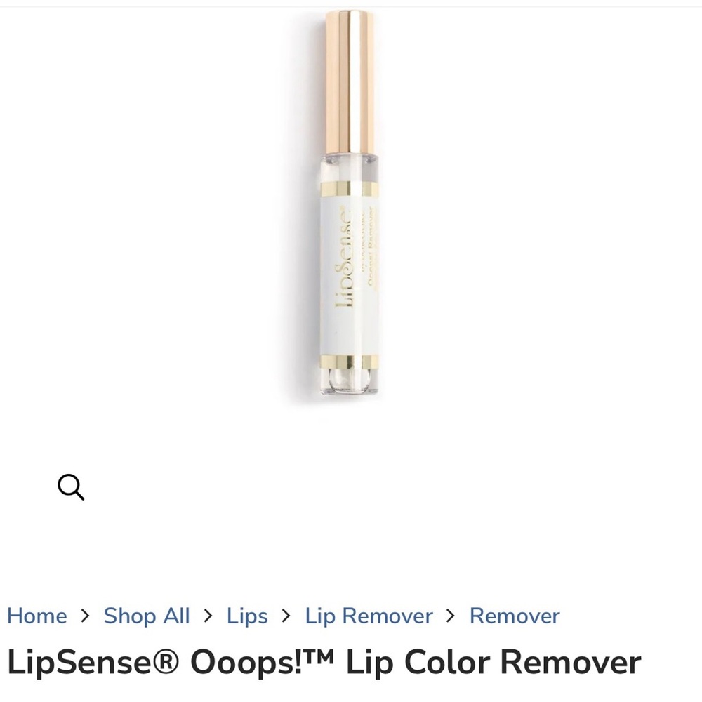LipSense Clear Ooops! Remover Lip Balm, Brand New